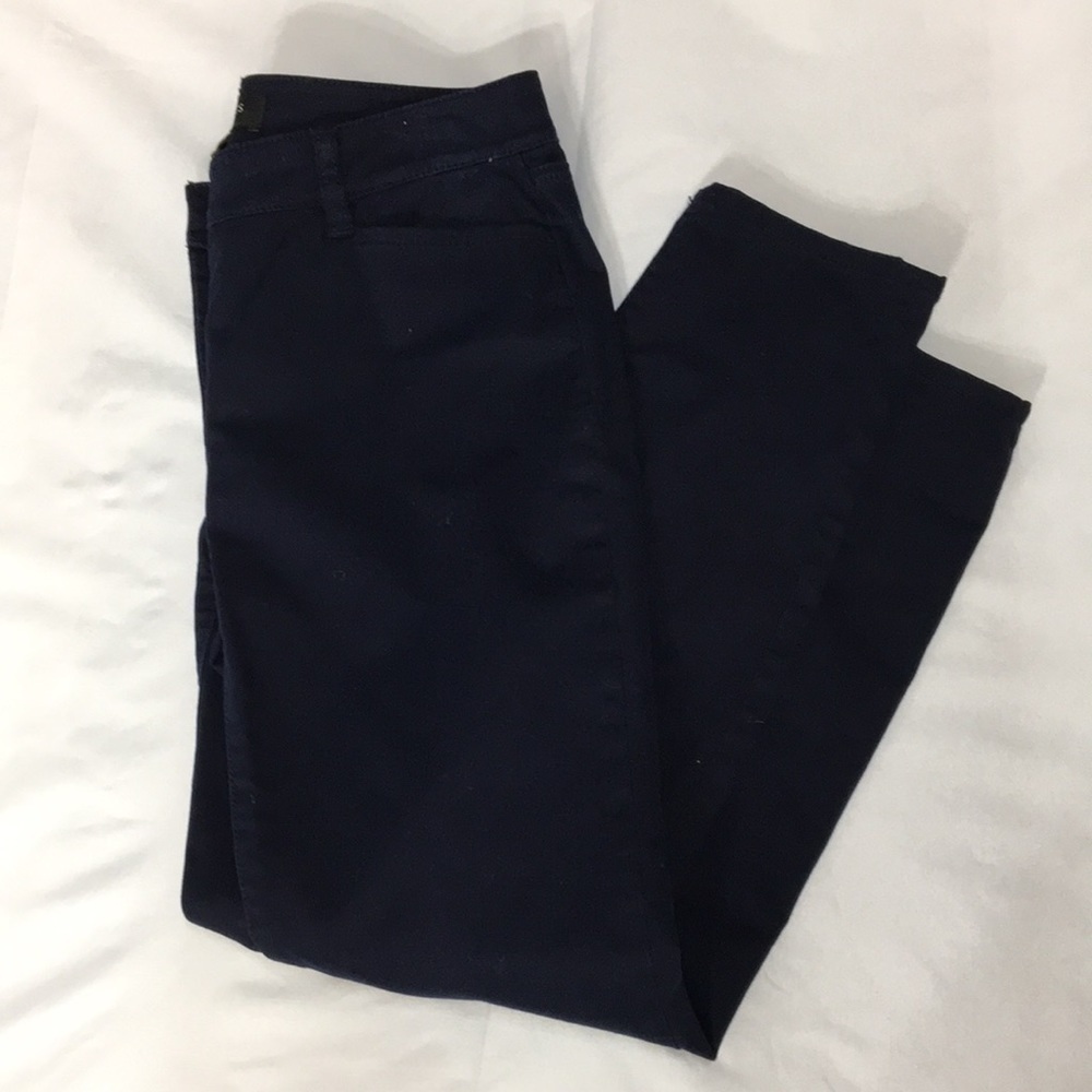 Talbots Women’s Navy Skinny Pants Size 2P Like-NEW